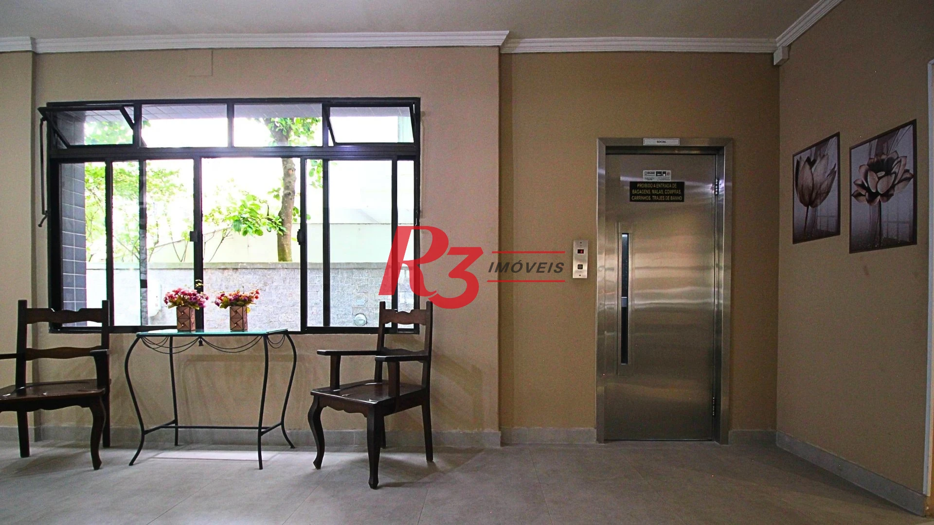 Studio para alugar, 38 m² por R$ 3.000,00/mês - Boqueirão - Santos/SP