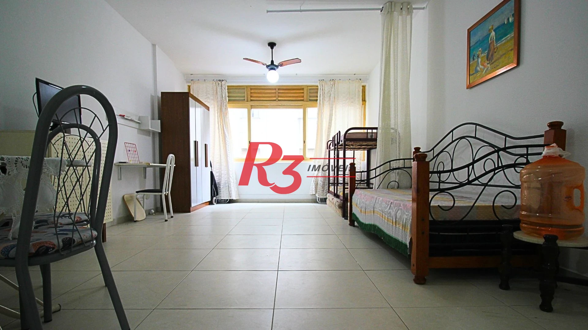Studio para alugar, 38 m² por R$ 3.000,00/mês - Boqueirão - Santos/SP