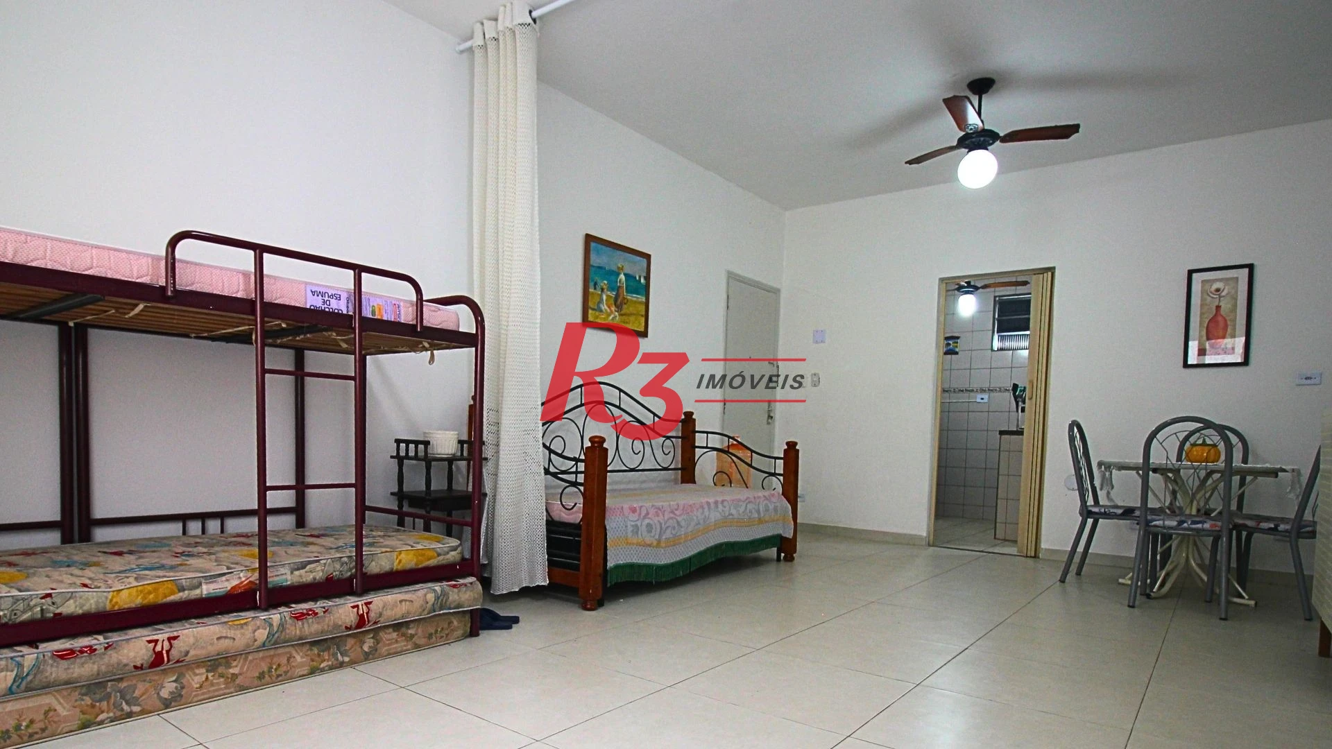 Studio para alugar, 38 m² por R$ 3.000,00/mês - Boqueirão - Santos/SP