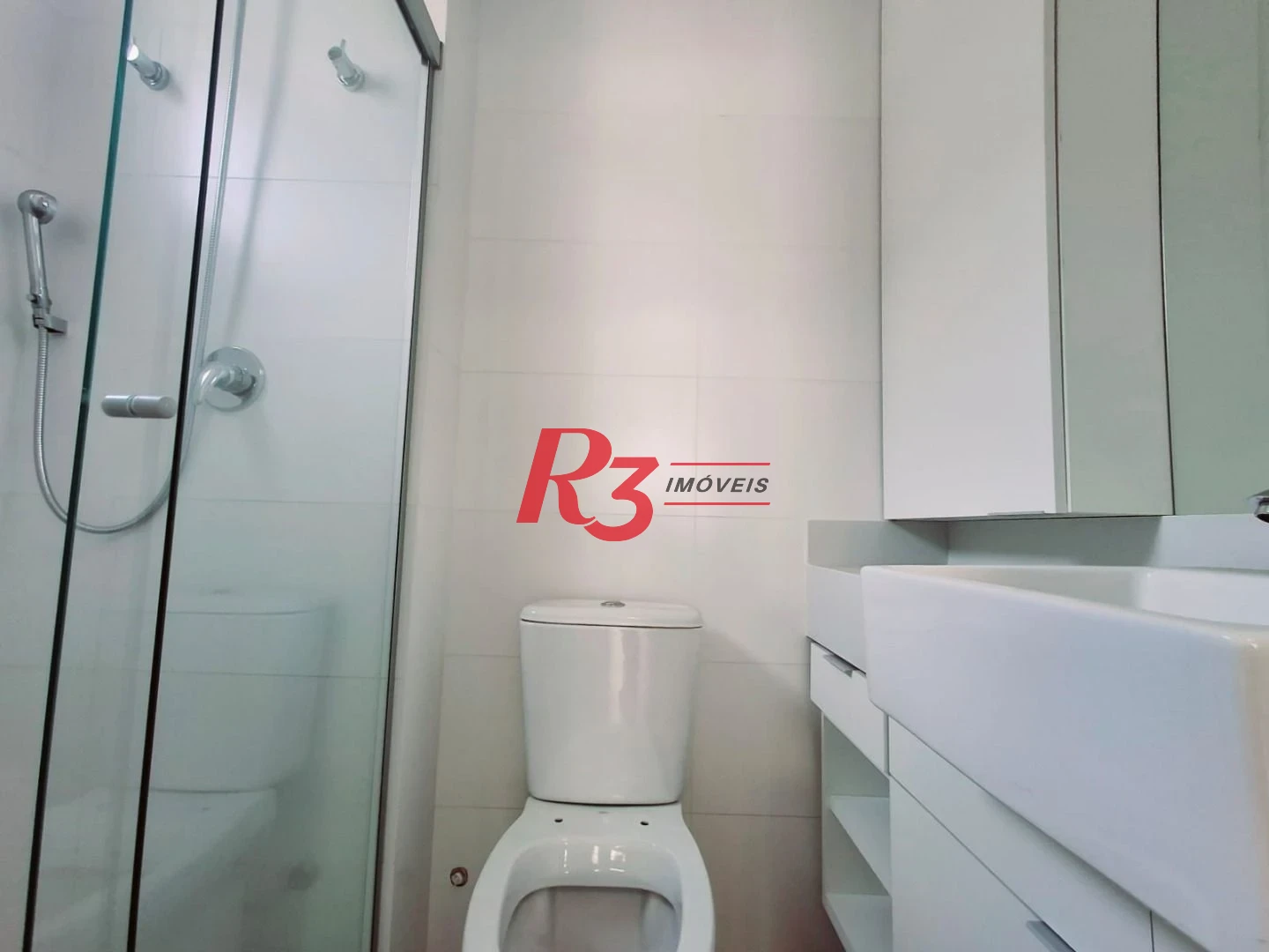 Apartamento para alugar, 94 m² por R$ 8.000,00/mês - Boqueirão - Santos/SP