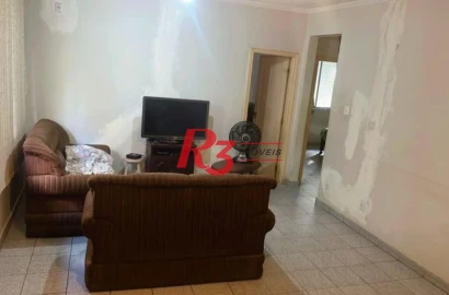 Apartamento com 2 dormitórios à venda, 100 m² por R$ 300.000,00 - Campo Grande - Santos/SP