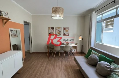 Apartamento à venda, 75 m² por R$ 450.000,00 - Encruzilhada - Santos/SP