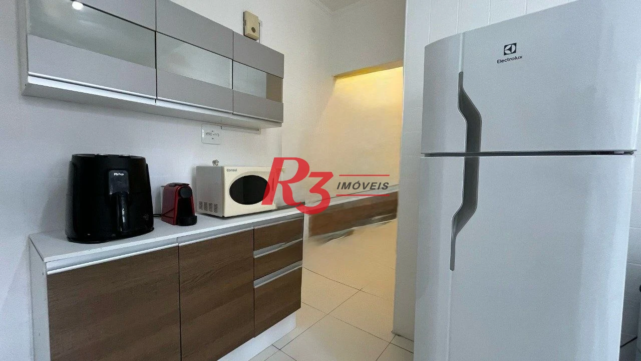 Apartamento com 2 dormitórios à venda, 75 m² por R$ 450.000,00 - Encruzilhada - Santos/SP