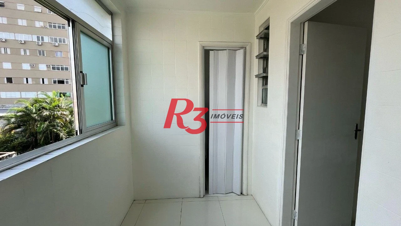 Apartamento com 2 dormitórios à venda, 75 m² por R$ 450.000,00 - Encruzilhada - Santos/SP