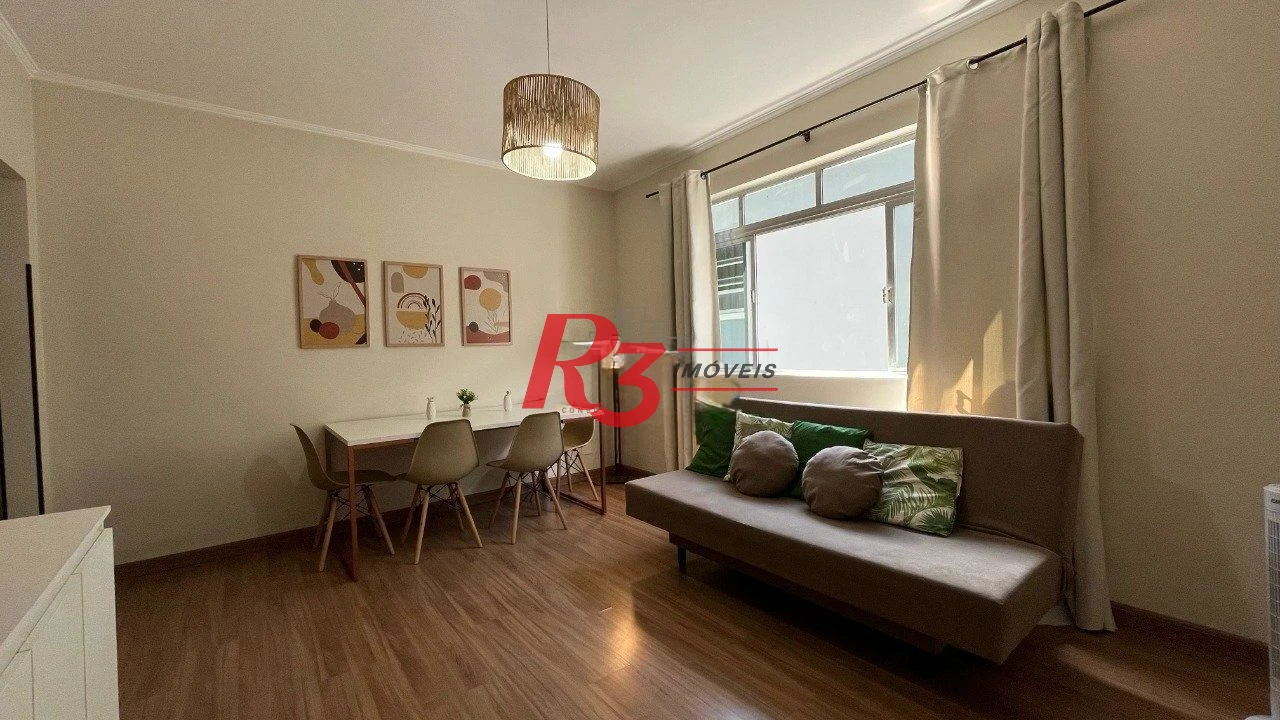 Apartamento com 2 dormitórios à venda, 75 m² por R$ 450.000,00 - Encruzilhada - Santos/SP