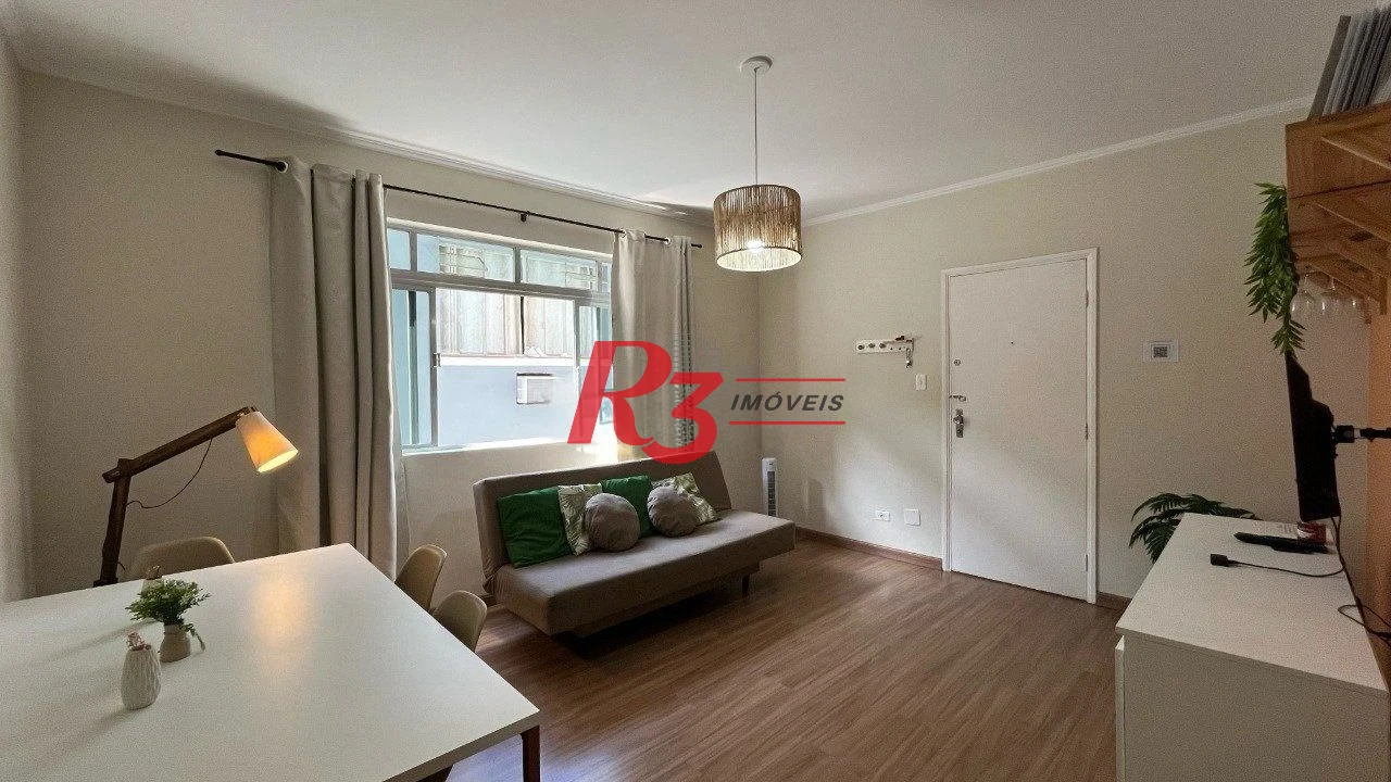 Apartamento com 2 dormitórios à venda, 75 m² por R$ 450.000,00 - Encruzilhada - Santos/SP