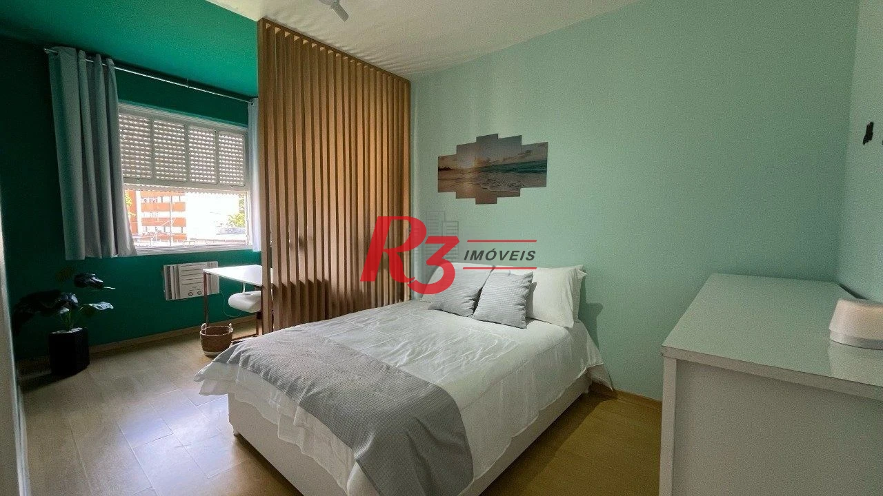 Apartamento com 2 dormitórios à venda, 75 m² por R$ 450.000,00 - Encruzilhada - Santos/SP
