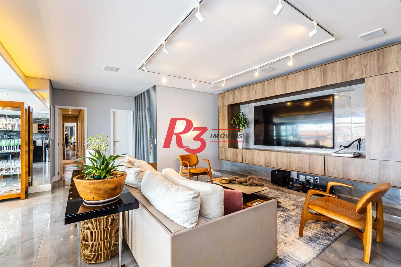 Apartamento com 3 dormitórios à venda, 167 m² por R$ 2.800.000,00 - Boqueirão - Santos/SP