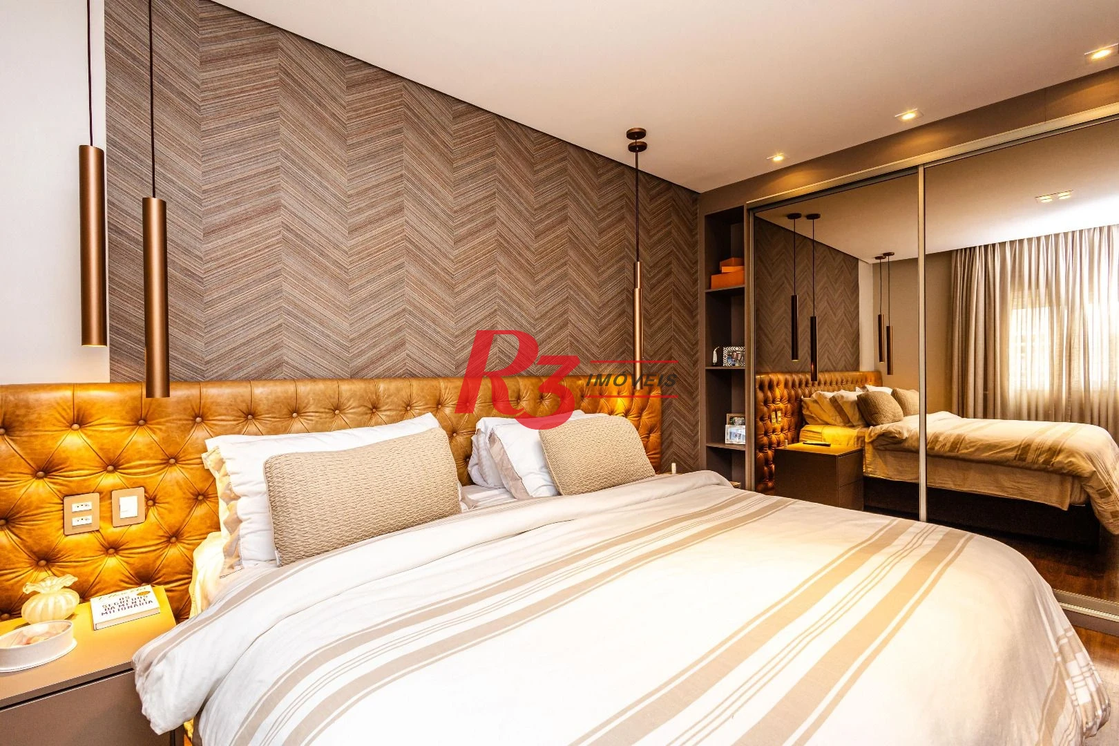 Apartamento com 3 dormitórios à venda, 167 m² por R$ 2.800.000,00 - Boqueirão - Santos/SP