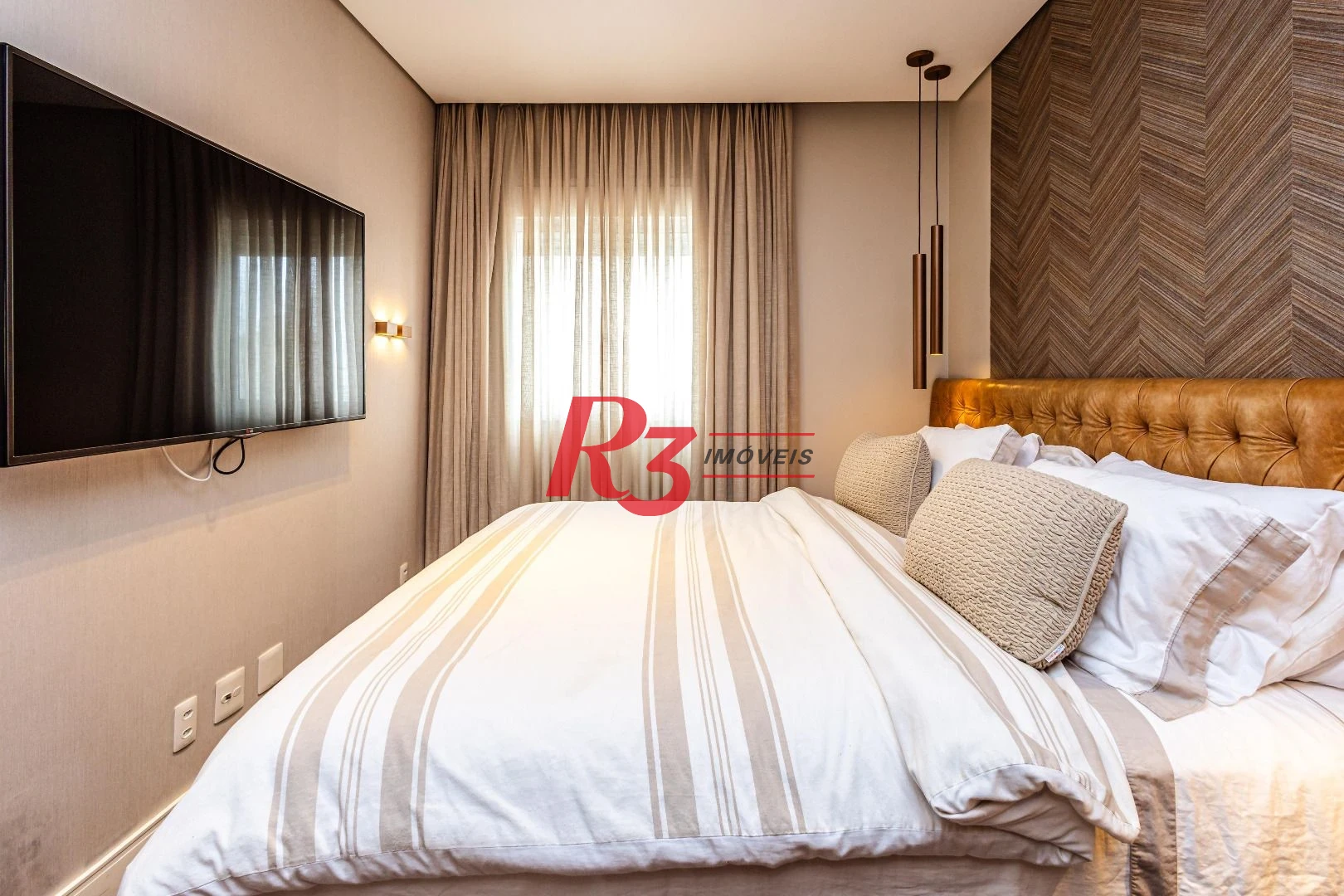 Apartamento com 3 dormitórios à venda, 167 m² por R$ 2.800.000,00 - Boqueirão - Santos/SP