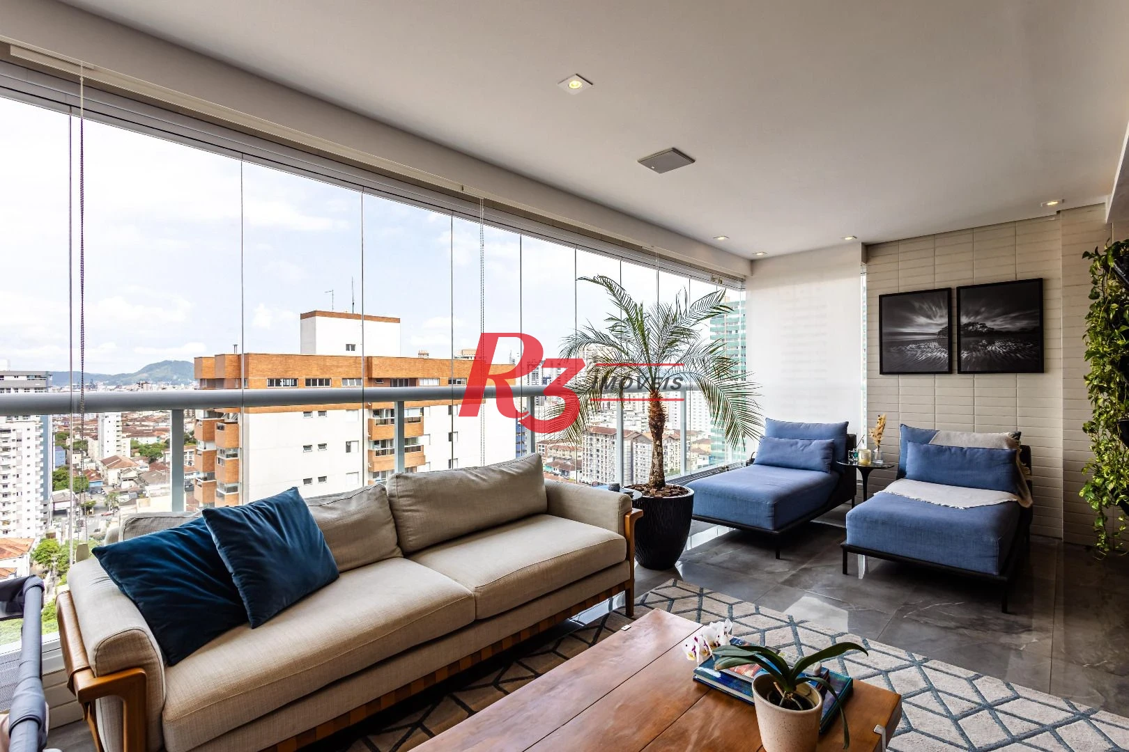 Apartamento com 3 dormitórios à venda, 167 m² por R$ 2.800.000,00 - Boqueirão - Santos/SP