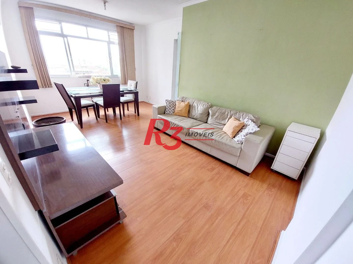 Apartamento com 2 dormitórios à venda, 90 m² por R$ 560.000,00 - Campo Grande - Santos/SP