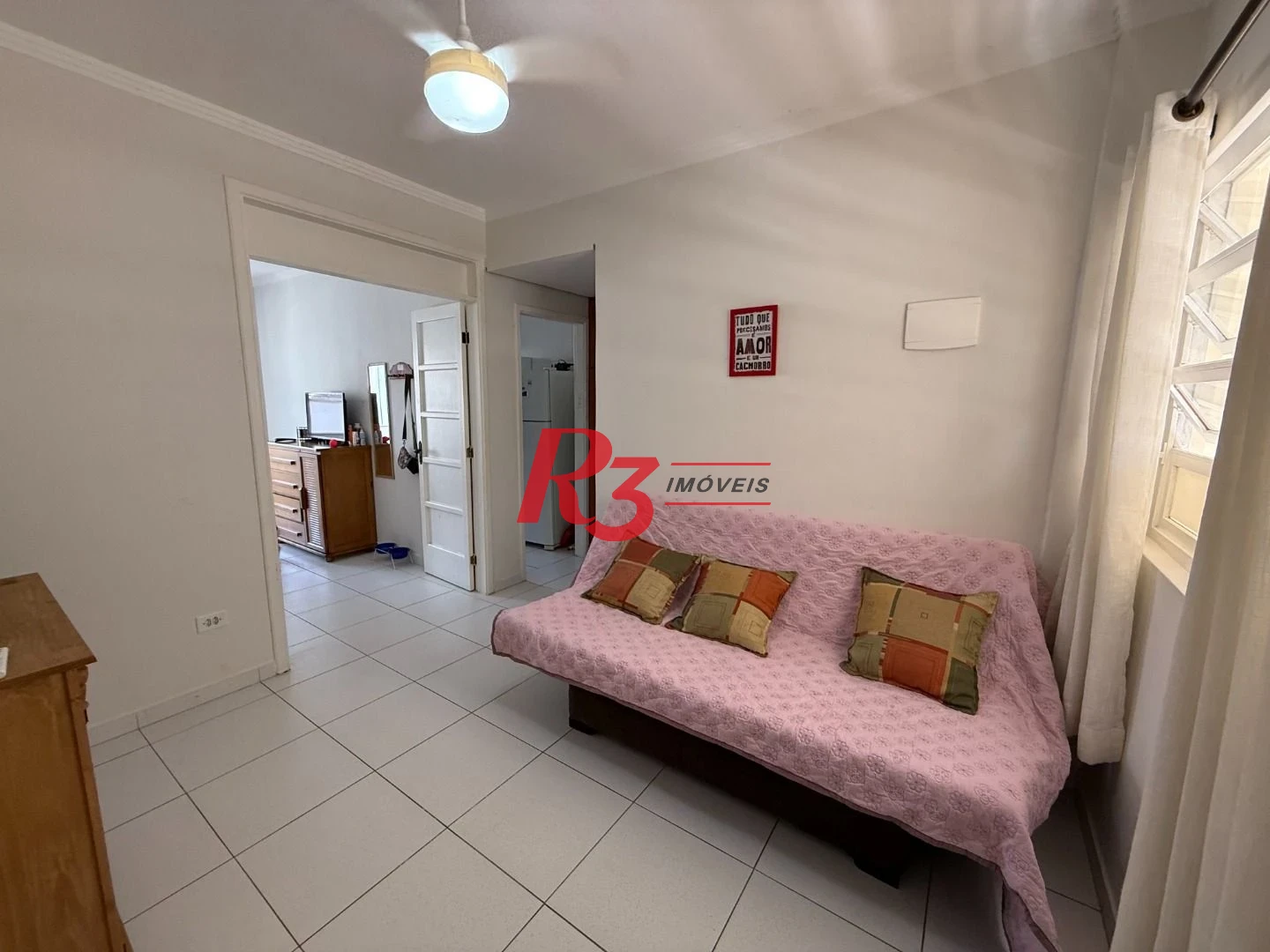 Apartamento com 1 dormitório à venda, 39 m² por R$ 365.000,00 - Ponta da Praia - Santos/SP
