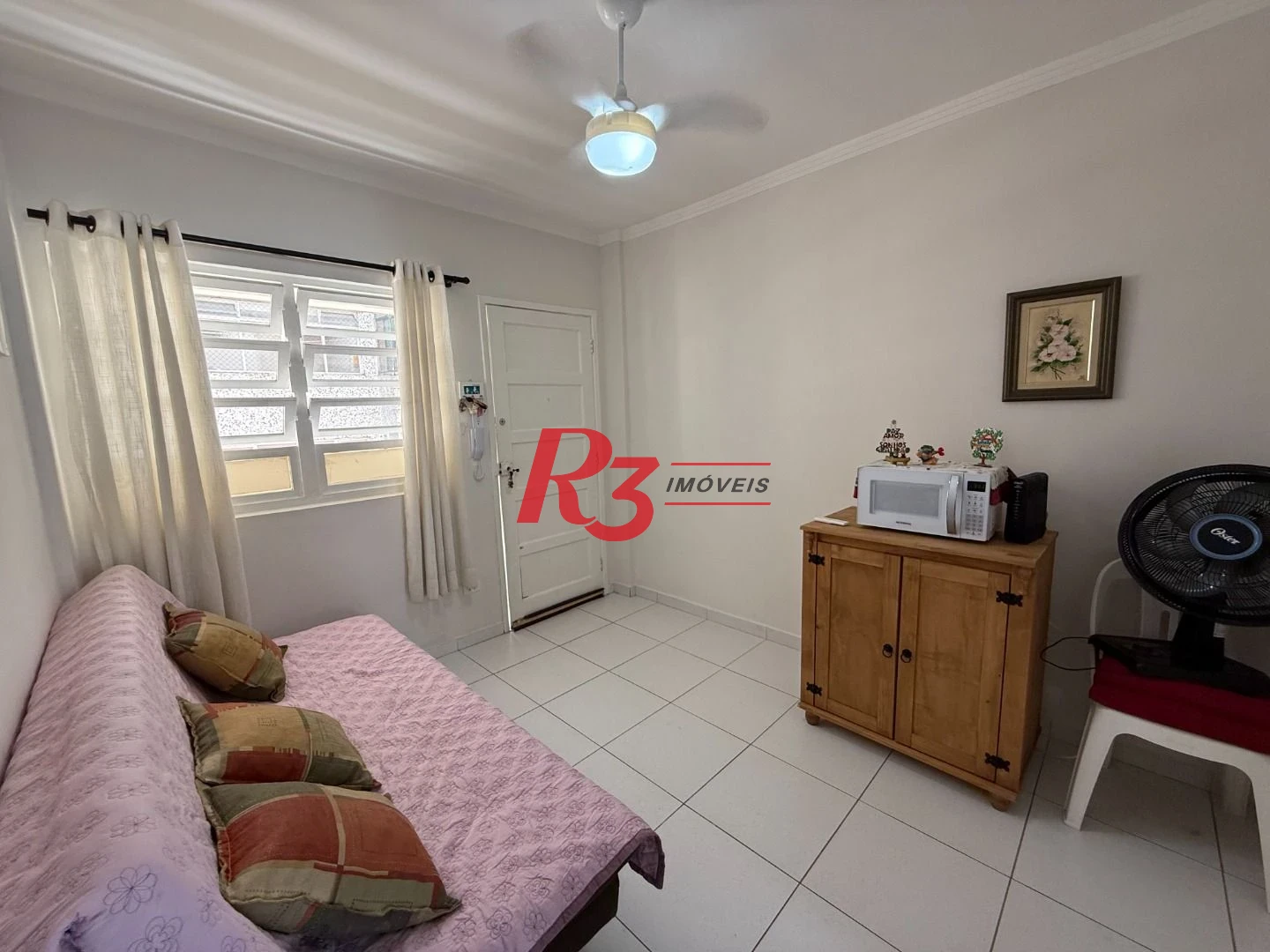 Apartamento com 1 dormitório à venda, 39 m² por R$ 365.000,00 - Ponta da Praia - Santos/SP
