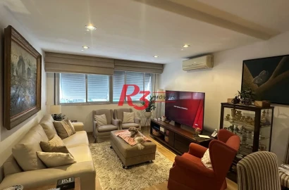 Oportunidade no Gonzaga Reformado 3 dorm. 1 suite, 1 vaga.