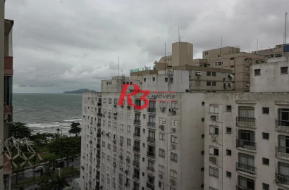 Apartamento com 1 dormitório, 45 m² - venda por R$ 330.000,00 ou aluguel por R$ 3.088,00/mês - Boqueirão - Santos/SP