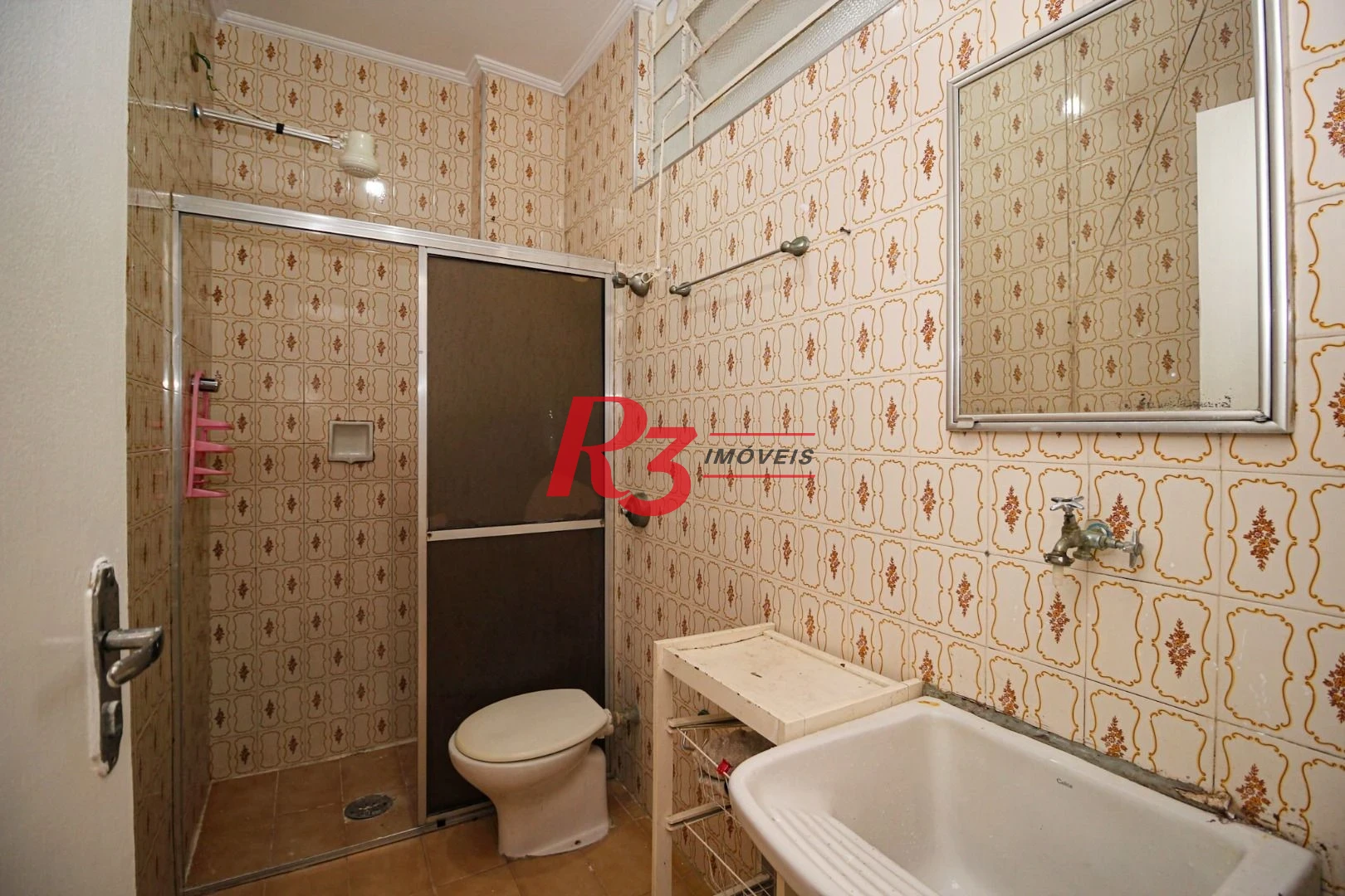 Apartamento com 1 dormitório, 45 m² - venda por R$ 330.000,00 ou aluguel por R$ 2.500,00/mês - Boqueirão - Santos/SP