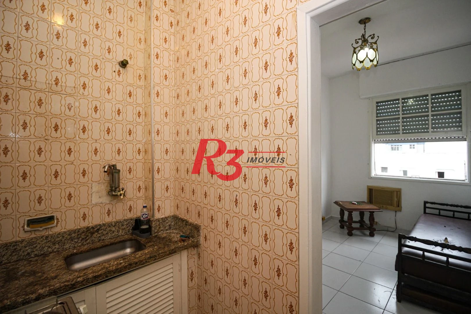 Apartamento com 1 dormitório, 45 m² - venda por R$ 330.000,00 ou aluguel por R$ 2.500,00/mês - Boqueirão - Santos/SP
