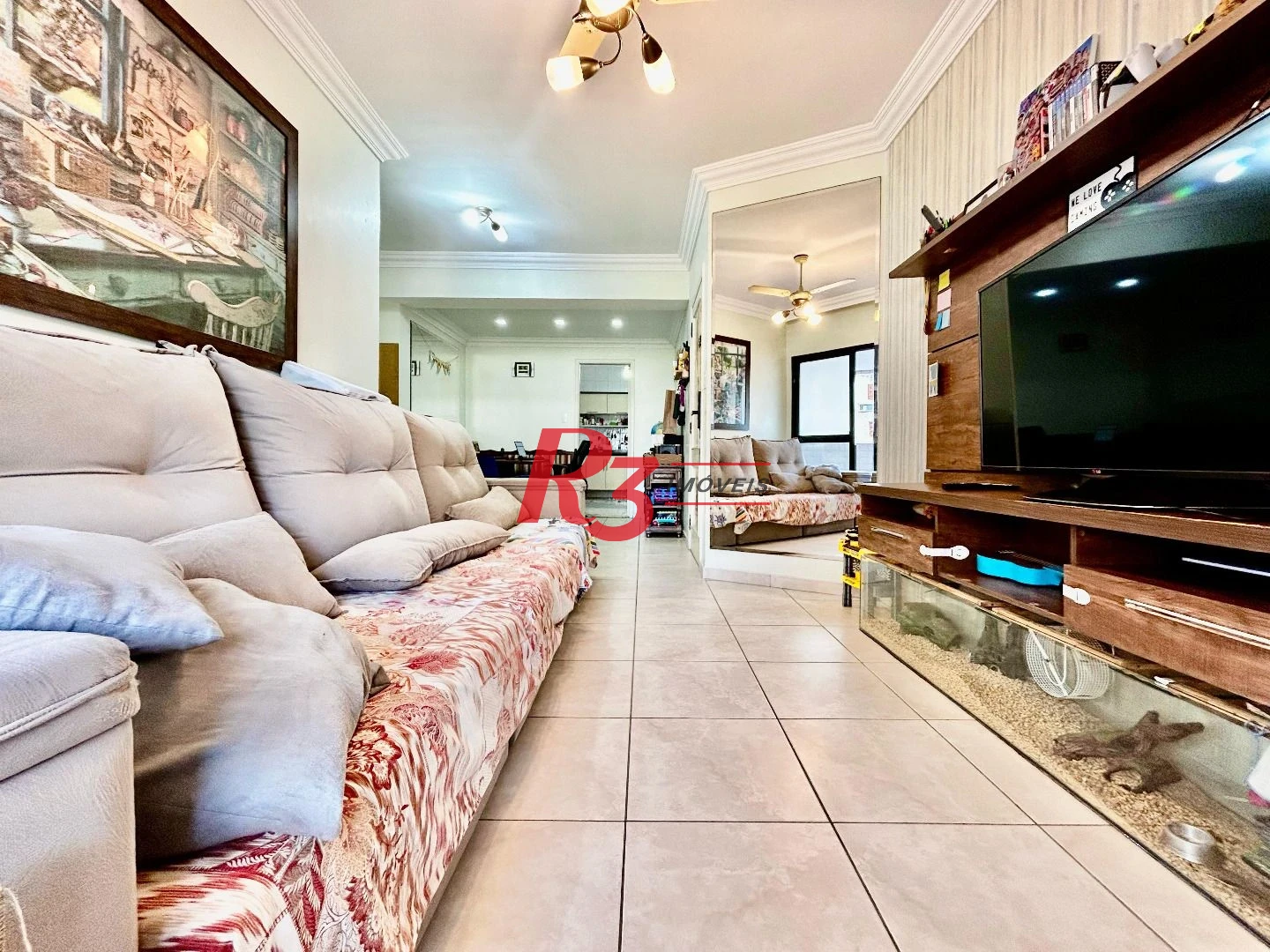 Apartamento com 2 dormitórios à venda, 102 m² por R$ 880.000,00 - Pompéia - Santos/SP