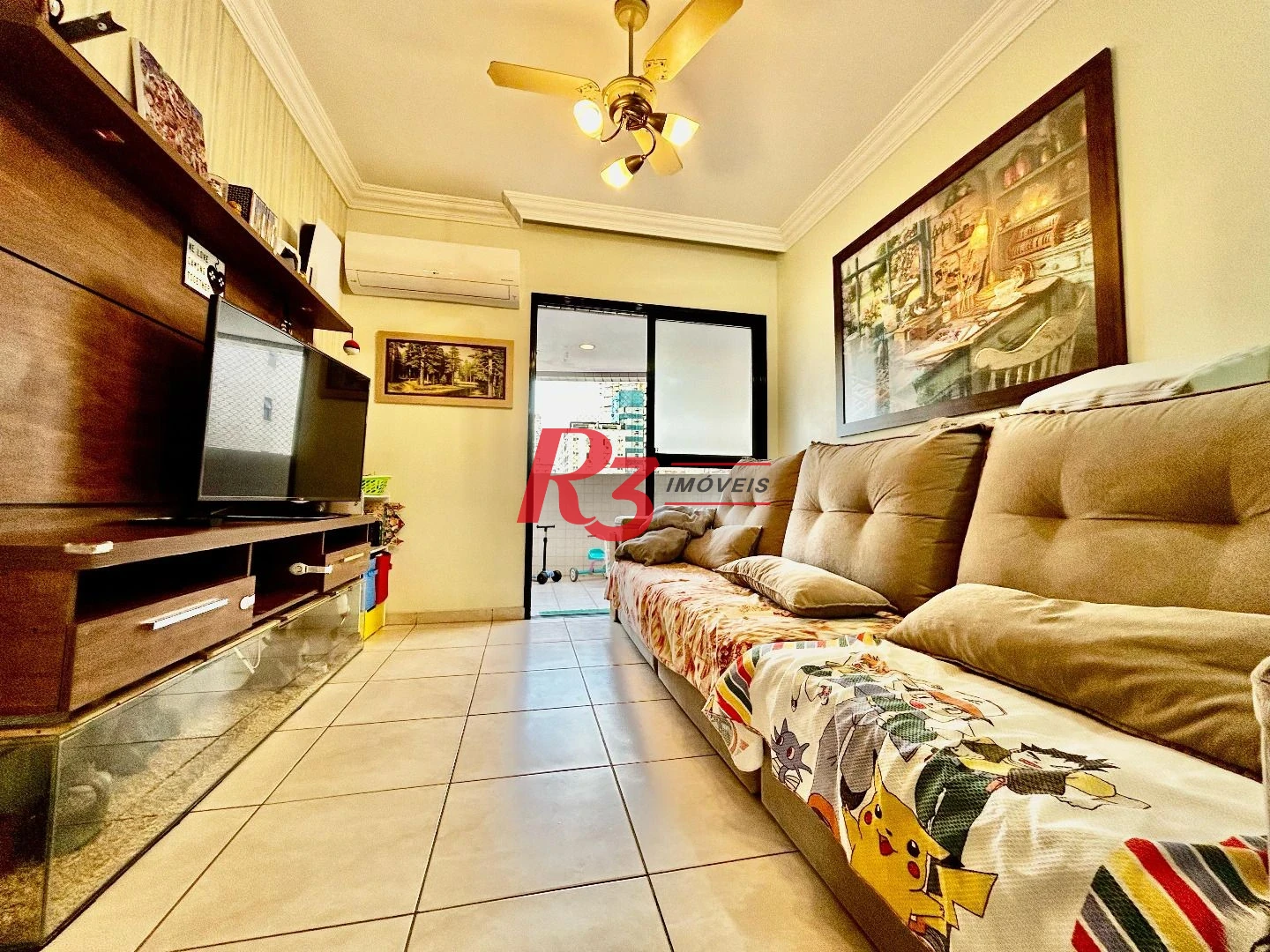 Apartamento com 2 dormitórios à venda, 102 m² por R$ 880.000,00 - Pompéia - Santos/SP
