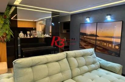 Apartamento com 3 dormitórios à venda, 111 m² por R$ 1.177.000,00 - Ponta da Praia - Santos/SP