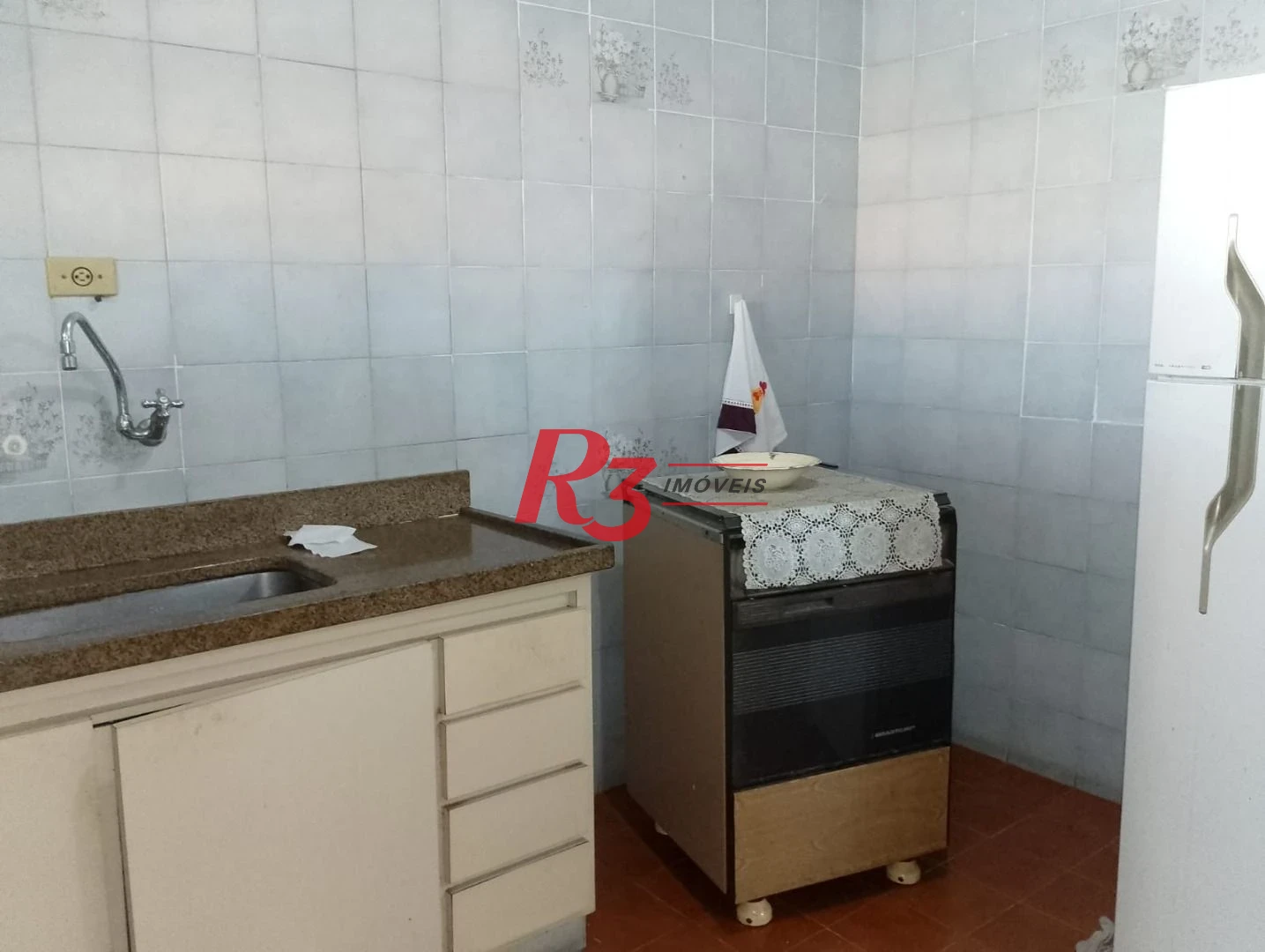 Apartamento com 1 dormitório à venda, 50 m² por R$ 330.000,00 - Embaré - Santos/SP