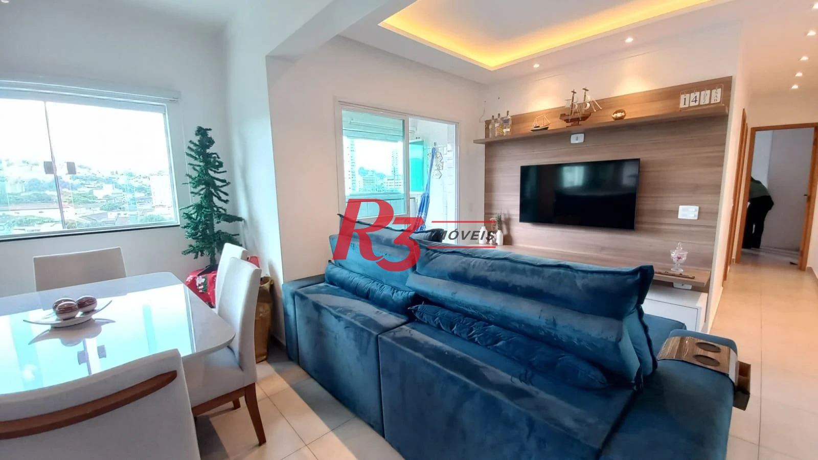 Apartamento com 2 dormitórios à venda, 68 m² por R$ 620.000,00 - Campo Grande - Santos/SP