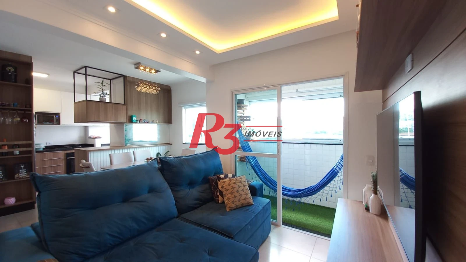 Apartamento com 2 dormitórios à venda, 68 m² por R$ 620.000,00 - Campo Grande - Santos/SP