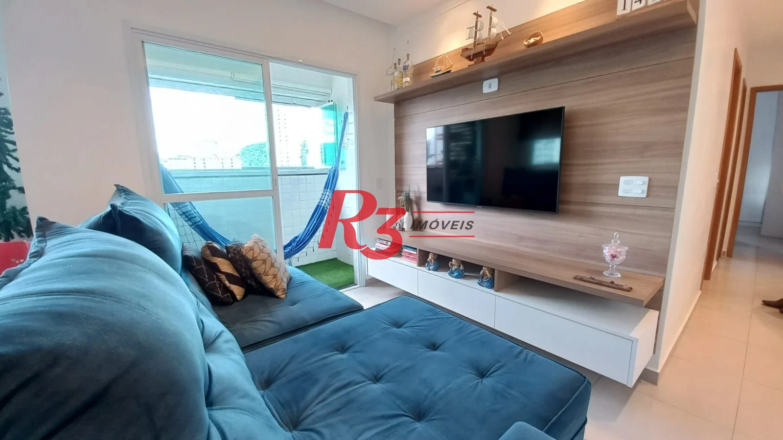 Apartamento com 2 dormitórios à venda, 68 m² por R$ 620.000,00 - Campo Grande - Santos/SP