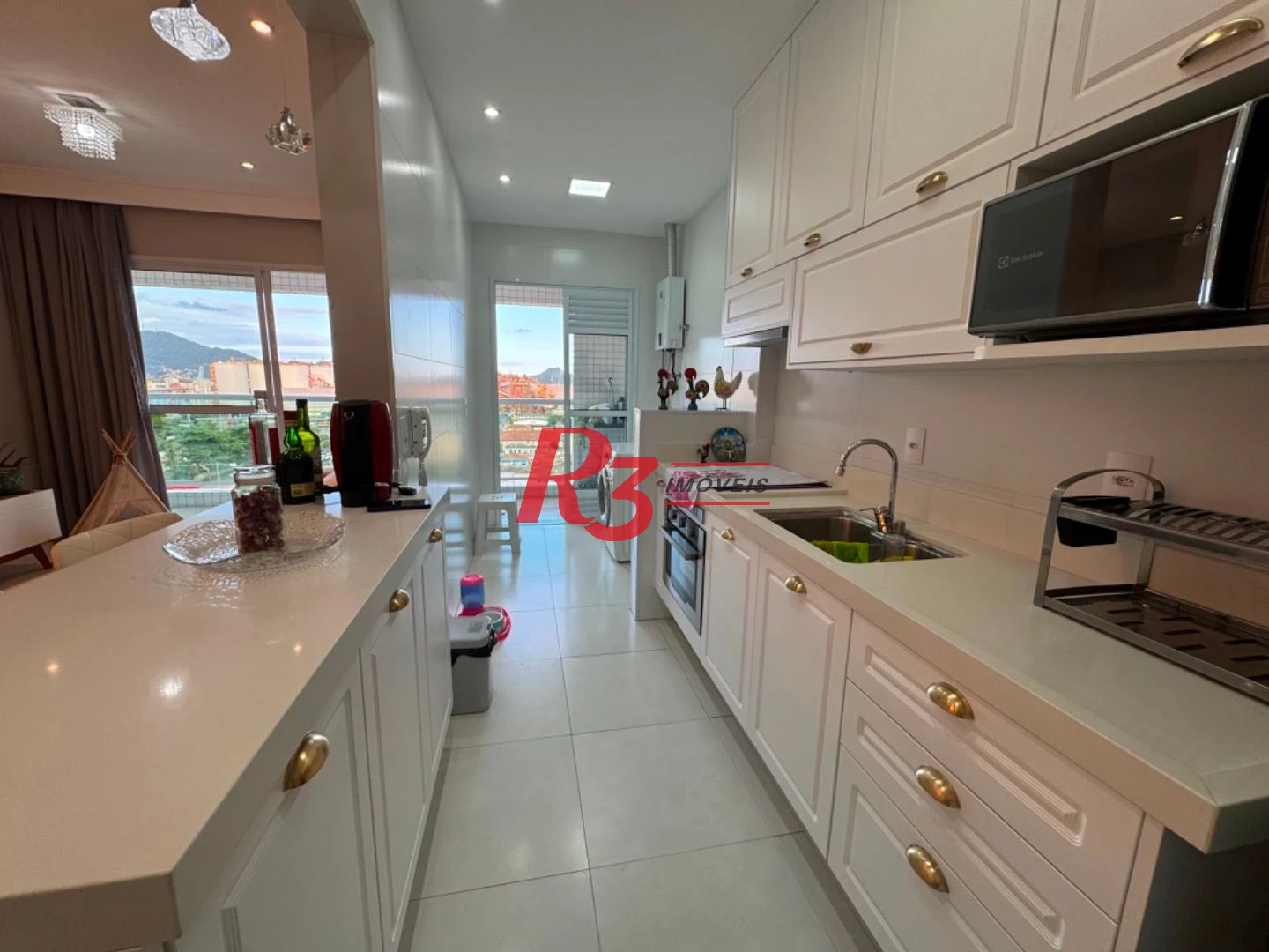 Apartamento com 2 dormitórios para alugar, 73 m² por R$ 6.900,02/mês - Ponta da Praia - Santos/SP