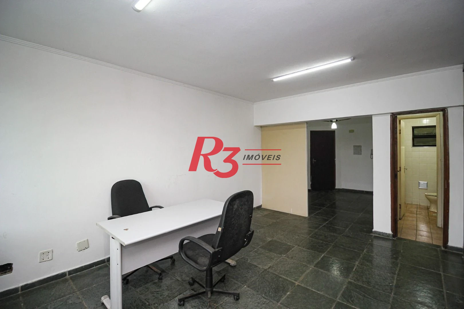 Sala para alugar, 80 m² por R$ 3.200,00/mês - Vila Matias - Santos/SP
