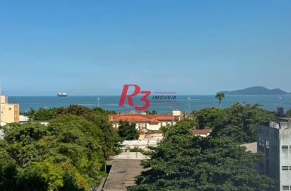 Apartamento com 3 dormitórios para alugar, 151 m² por R$ 10.900,02/mês - Aparecida - Santos/SP