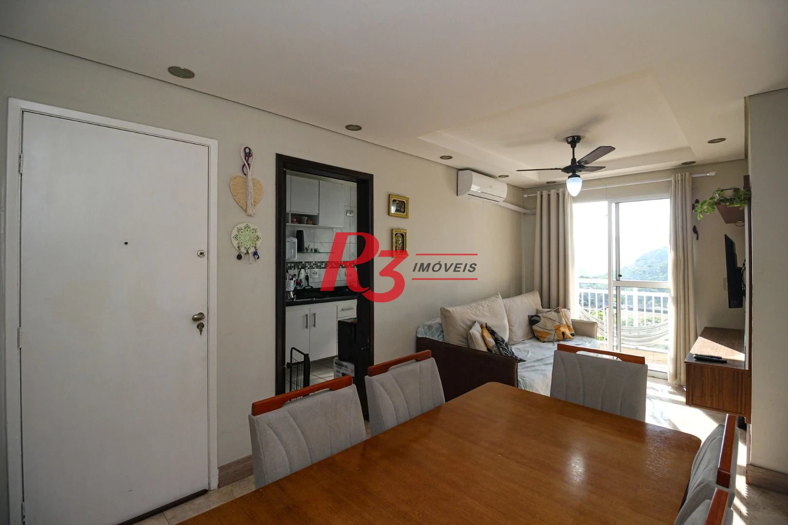 Apartamento com 2 dormitórios à venda, 54 m² por R$ 342.000,00 - Morro Nova Cintra - Santos/SP