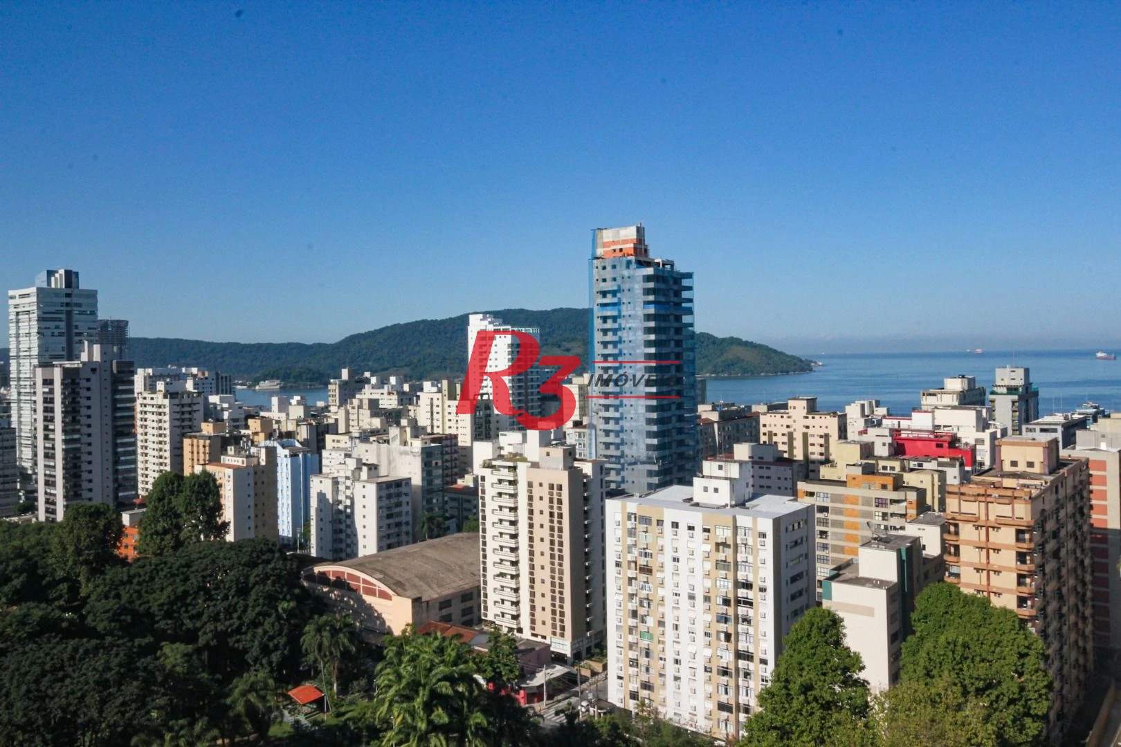 Apartamento com 3 dormitórios à venda, 232 m² por R$ 3.800.000,00 - Embaré - Santos/SP