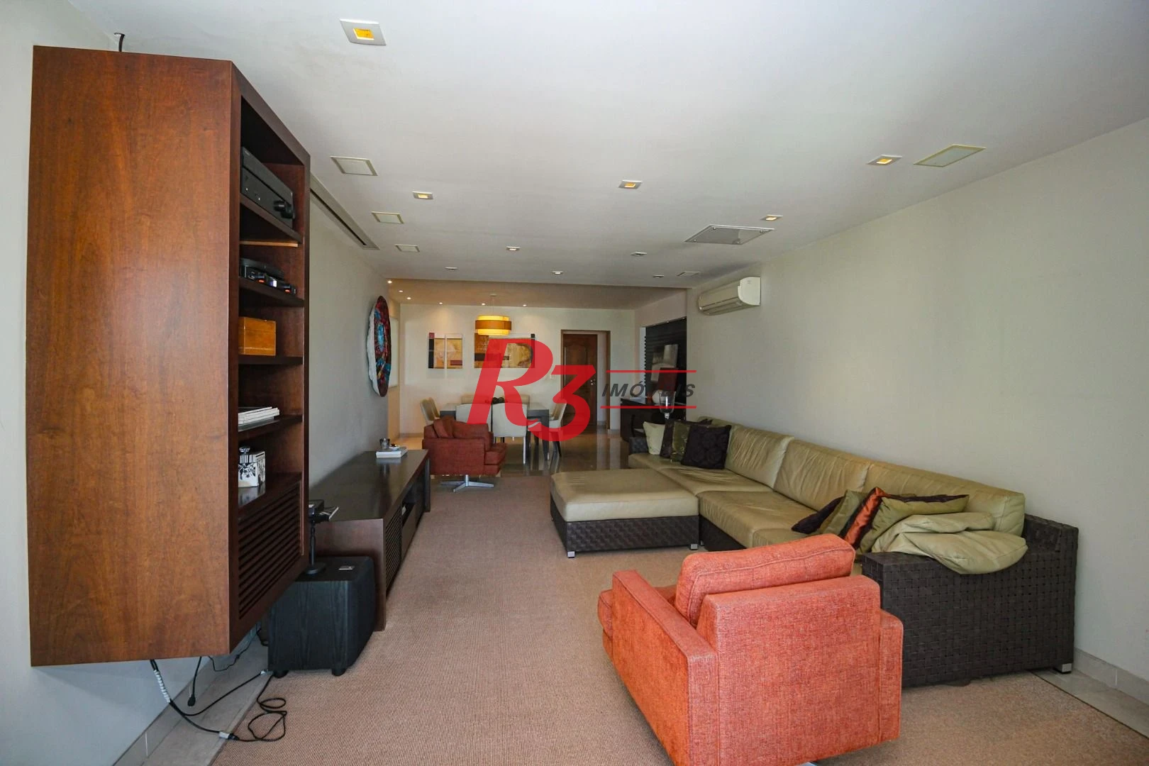 Apartamento com 3 dormitórios à venda, 232 m² por R$ 3.800.000,00 - Embaré - Santos/SP