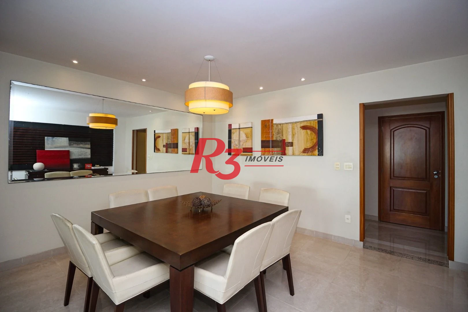 Apartamento com 3 dormitórios à venda, 232 m² por R$ 3.800.000,00 - Embaré - Santos/SP