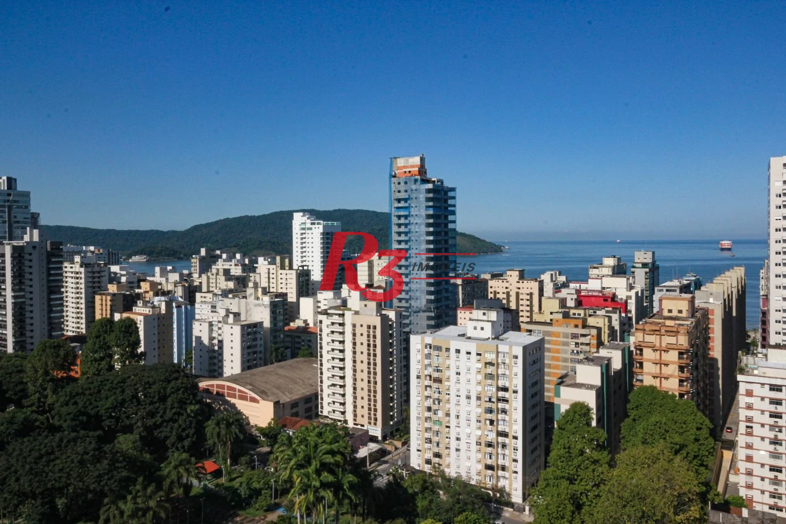 Apartamento com 3 dormitórios à venda, 232 m² por R$ 3.800.000,00 - Embaré - Santos/SP