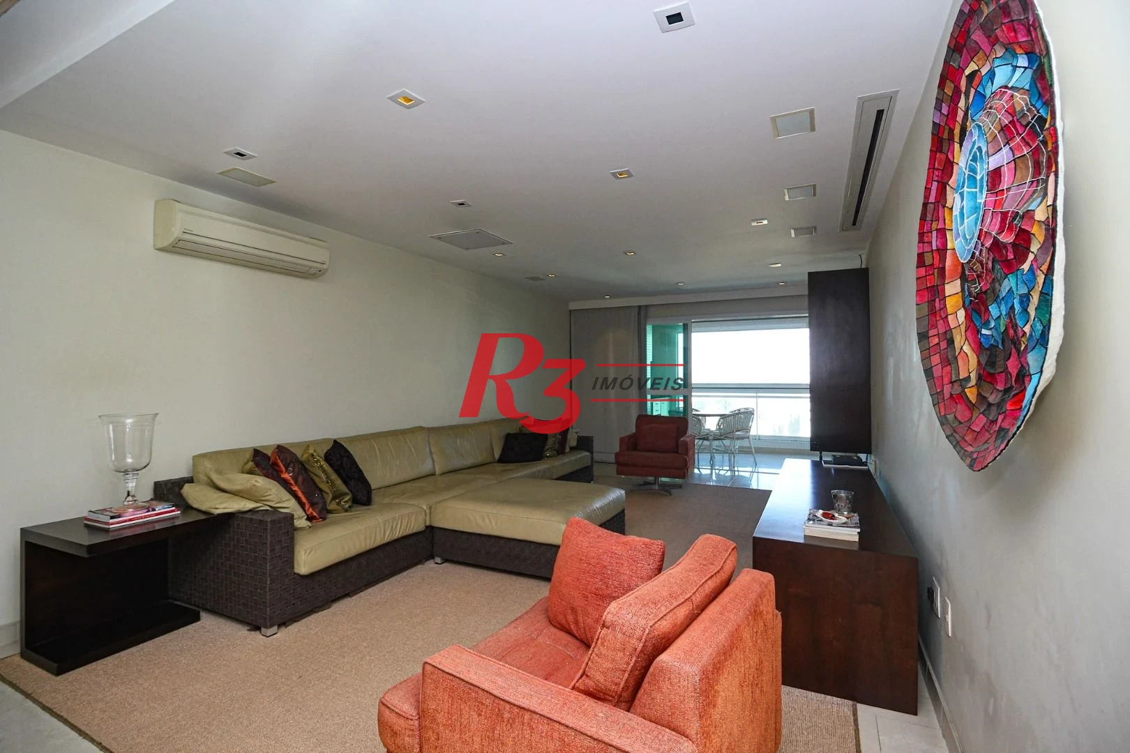 Apartamento com 3 dormitórios à venda, 232 m² por R$ 3.800.000,00 - Embaré - Santos/SP
