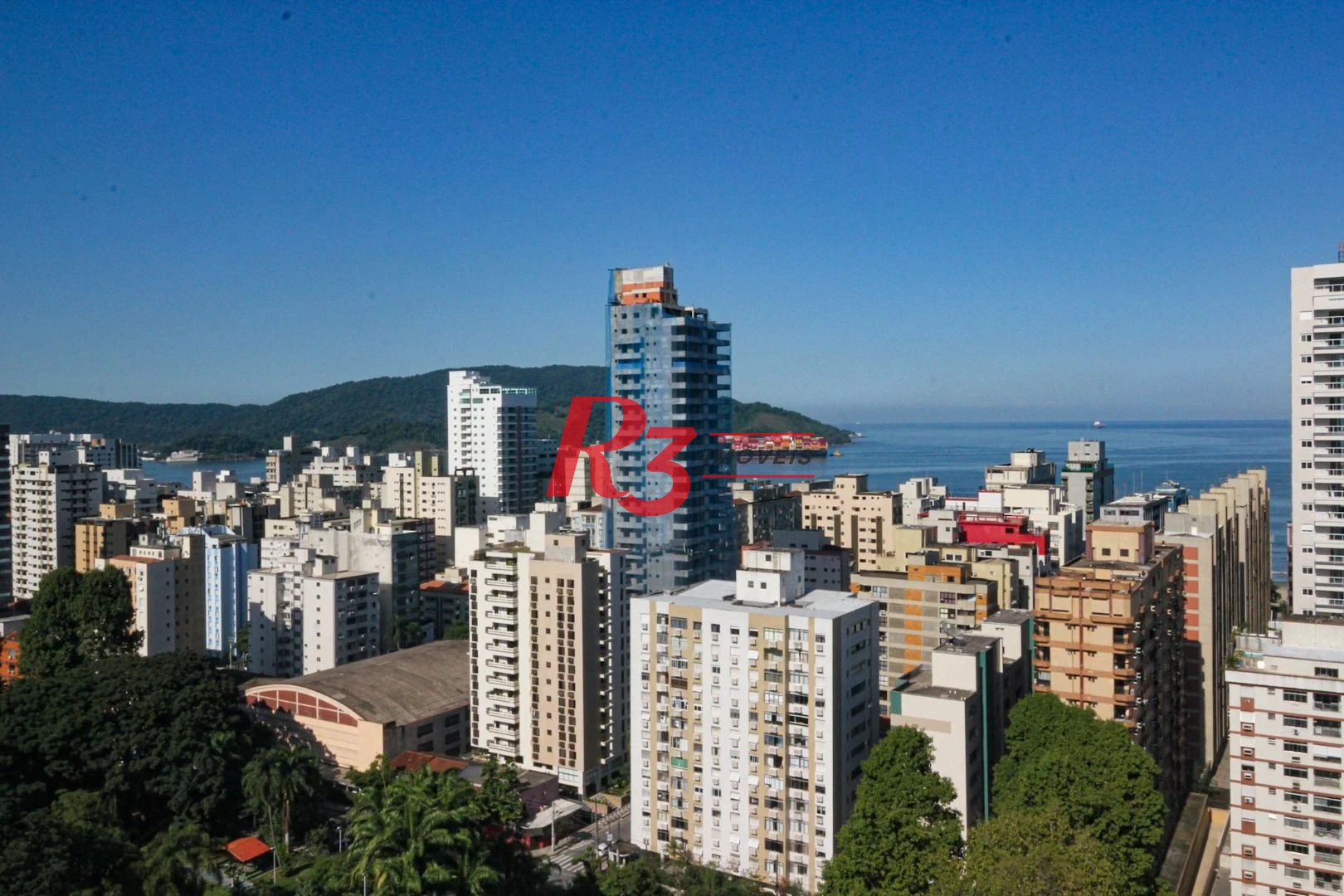 Apartamento com 3 dormitórios à venda, 232 m² por R$ 3.800.000,00 - Embaré - Santos/SP