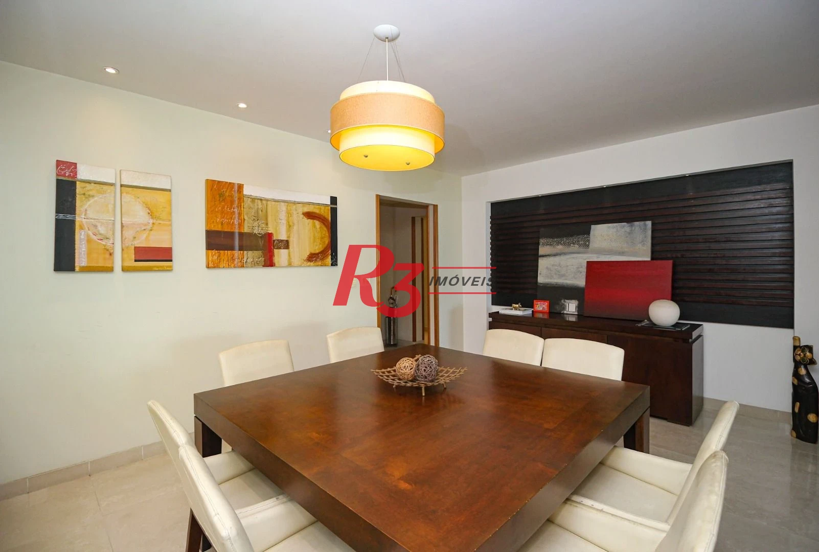 Apartamento com 3 dormitórios à venda, 232 m² por R$ 3.800.000,00 - Embaré - Santos/SP
