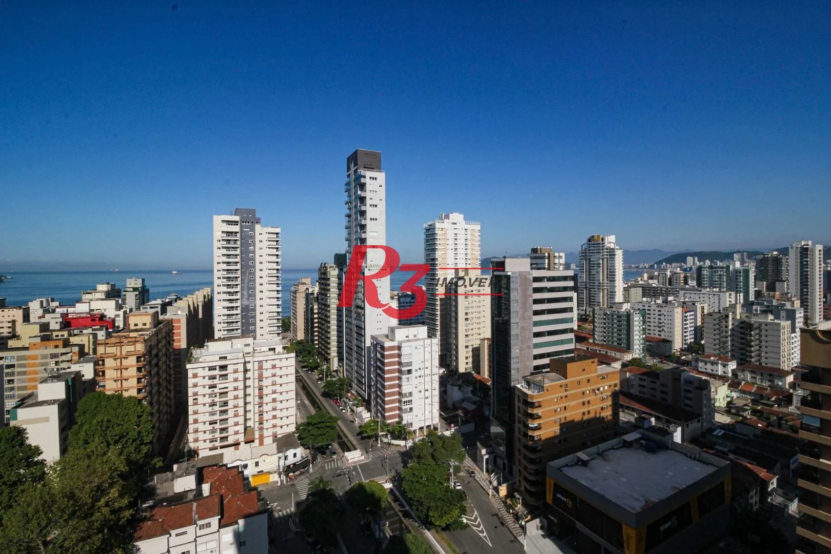 Apartamento com 3 dormitórios à venda, 232 m² por R$ 3.800.000,00 - Embaré - Santos/SP