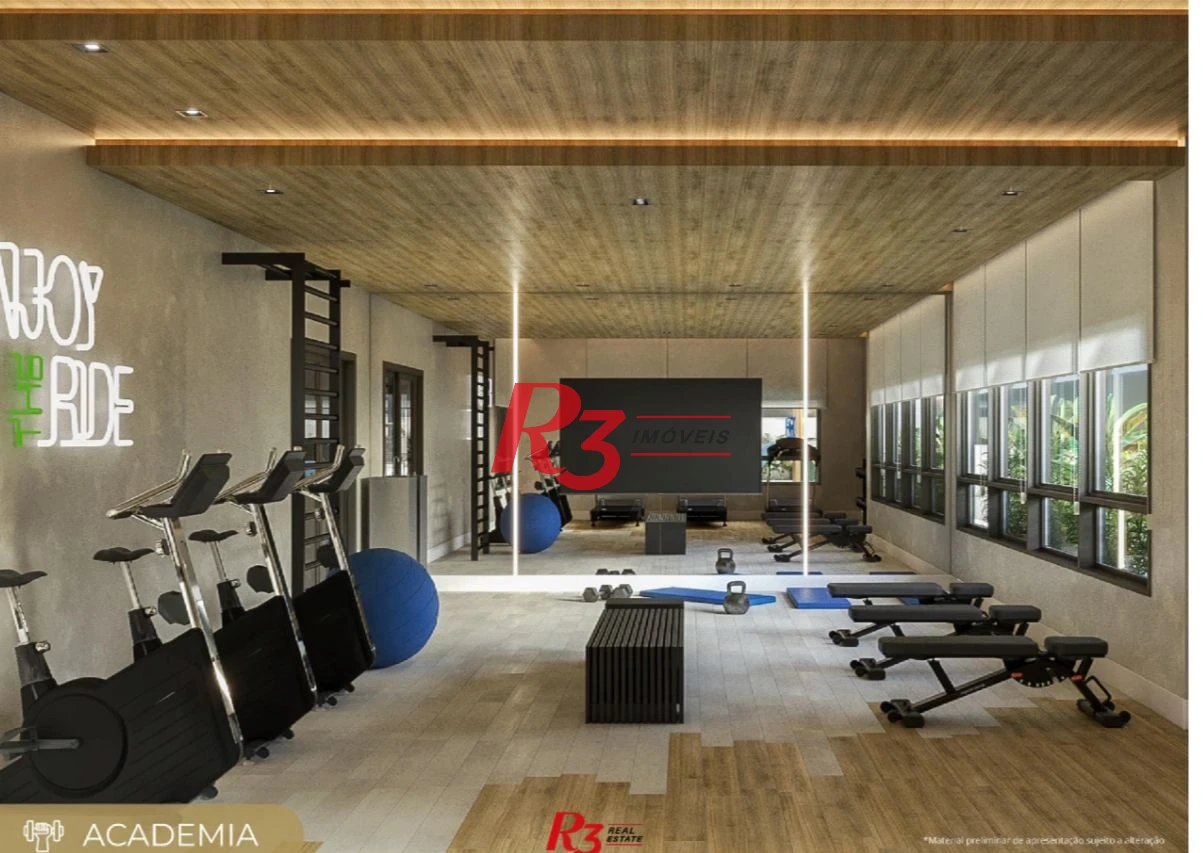 Apartamento à venda, 49 m² por R$ 530.000,00 - Marapé - Santos/SP