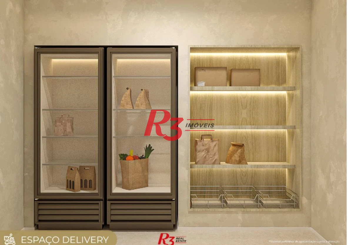 Apartamento à venda, 49 m² por R$ 530.000,00 - Marapé - Santos/SP