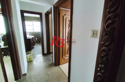 Apartamento com 3 dormitórios à venda, 153 m² por R$ 800.000,00 - Gonzaga - Santos/SP
