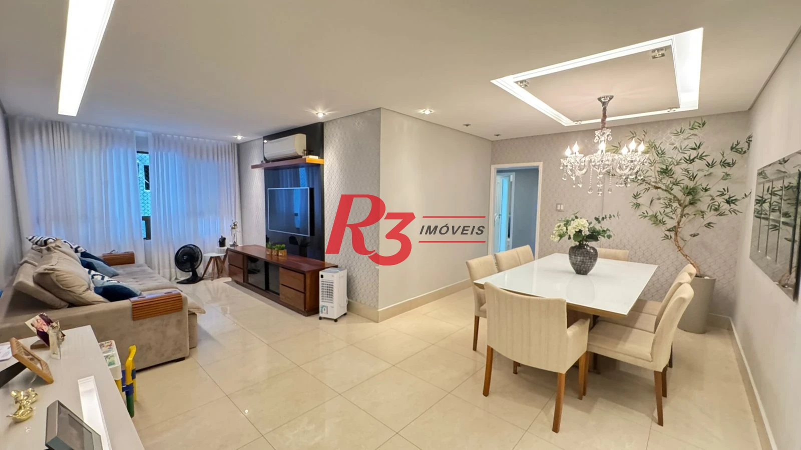 Apartamento à venda, 145 m² por R$ 1.350.000,00 - Pompéia - Santos/SP