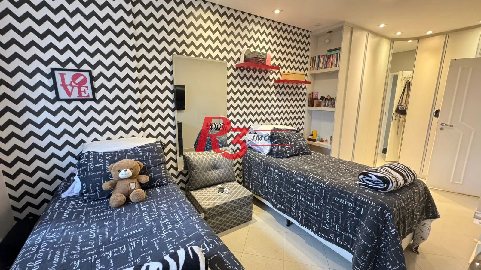 Apartamento à venda, 145 m² por R$ 1.350.000,00 - Pompéia - Santos/SP