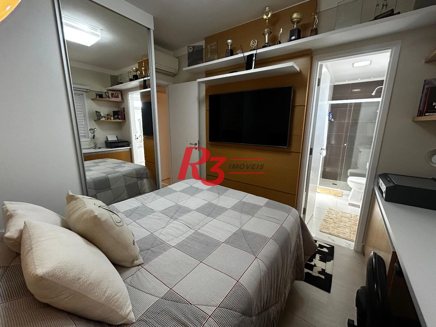 Apartamento com 3 dormitórios para alugar, 148 m² por R$ 15.000,00/mês - Boqueirão - Santos/SP