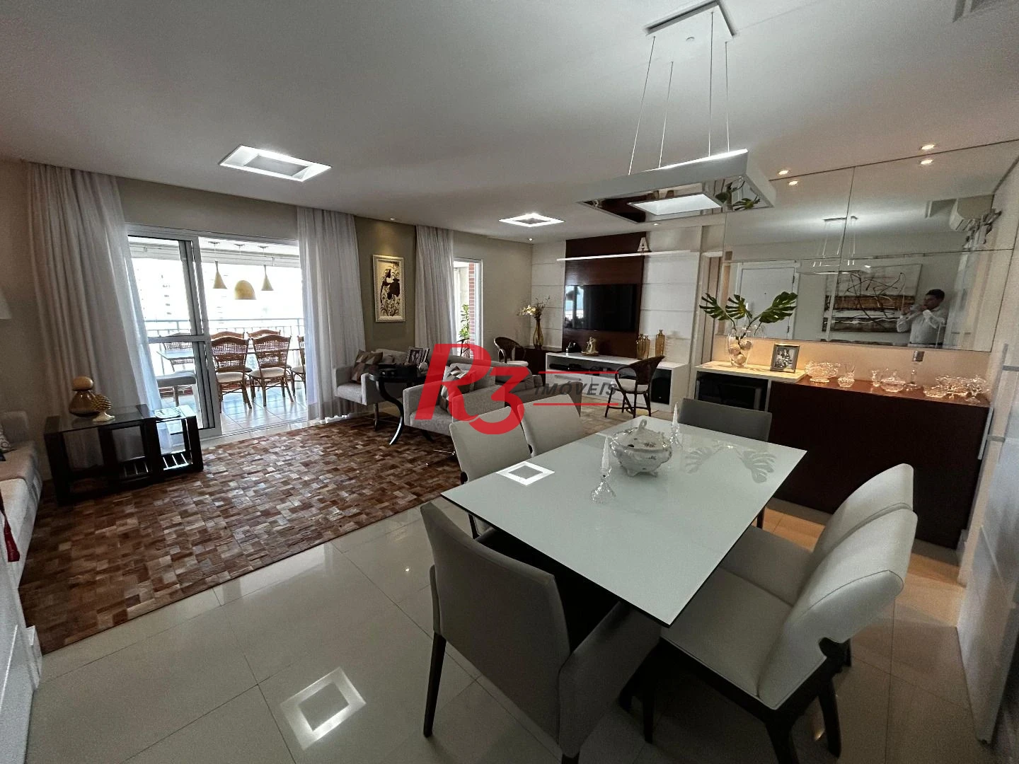 Apartamento com 3 dormitórios para alugar, 148 m² por R$ 15.000,00/mês - Boqueirão - Santos/SP