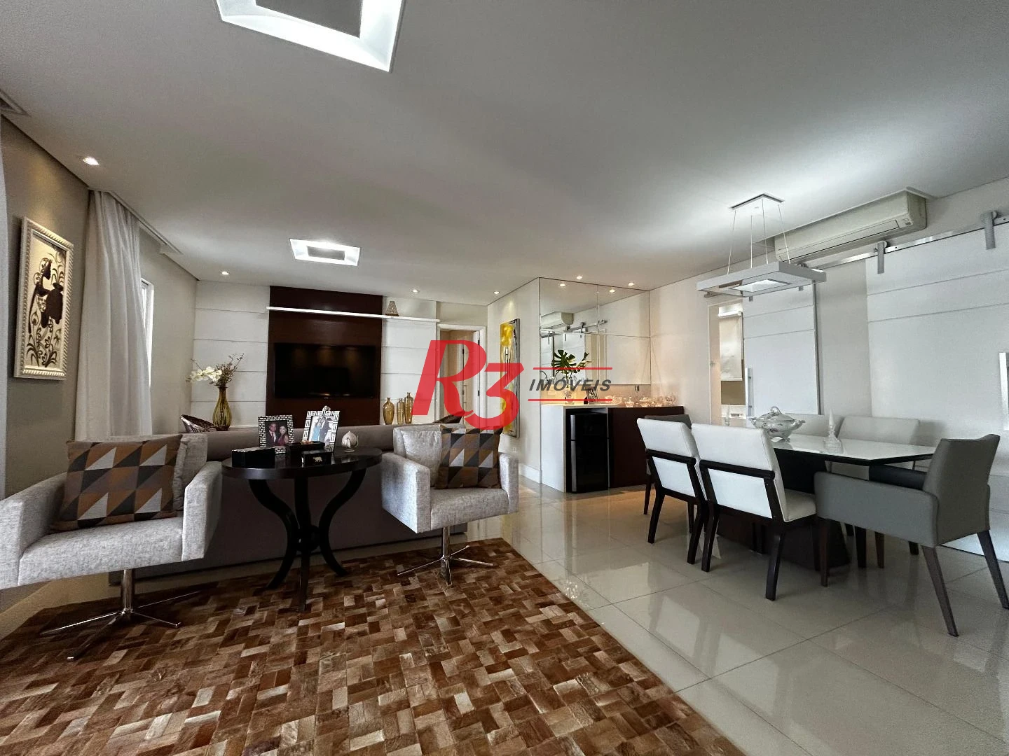Apartamento com 3 dormitórios para alugar, 148 m² por R$ 15.000,00/mês - Boqueirão - Santos/SP