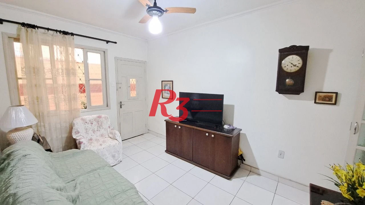 Apartamento com 2 dormitórios à venda, 60 m² por R$ 310.000,00 - Gonzaga - Santos/SP